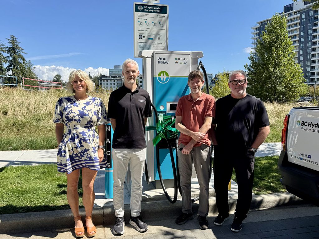 EV Chargers Installed in Wesbrook